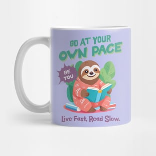 Cozy Sloth Go At Your Own Pace Mug